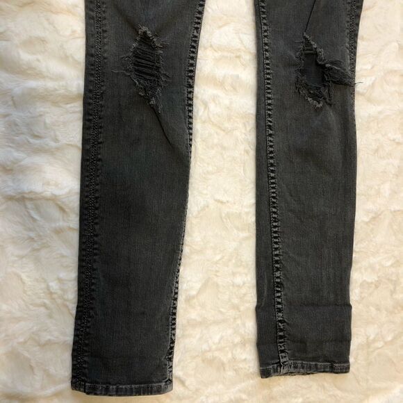 Hudson Flap Pocket Distressed Skinny Ankle Jeans - Women’s 27 - Picture 5 of 11
